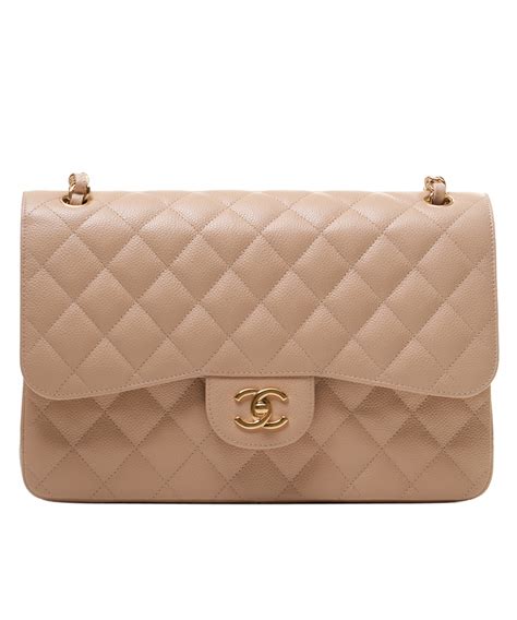 chanel beige jumbo flap bag price